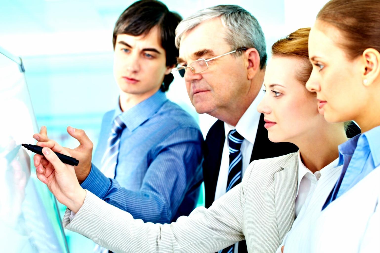 Family discussing financial planning at kitchen table