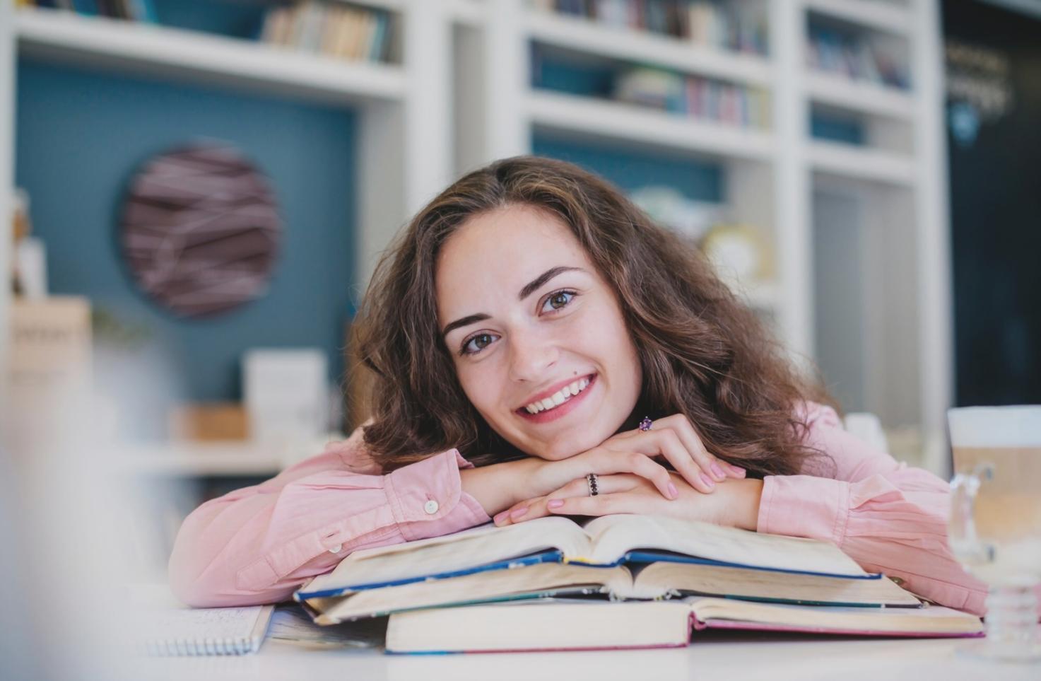 Collaborative learning environment with students working together on budget planning exercises